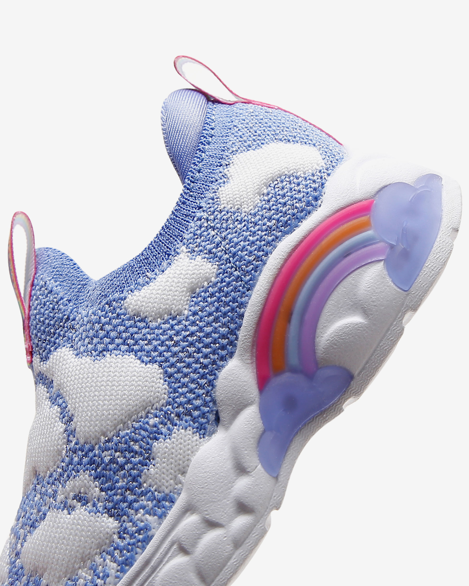 Skechers Rainbow Racer - Fluffy Dreamz Küçük Kız Çocuk Mavi Işıklı